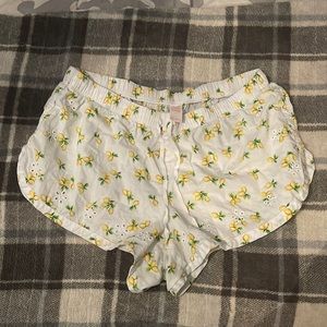 VS Lemon Pajama Shorts